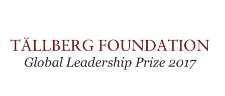 Prêmio de Liderança Global, Tällberg Foundation